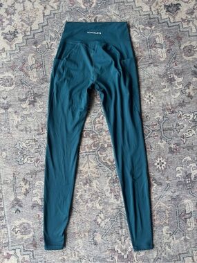 Alphalete Women’s Teal Pocket High-Waist Leggings